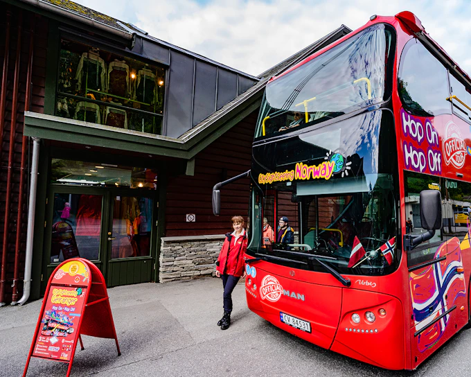 City Sightseeing: Geiranger Hop-on Hop-off Bus Tour
