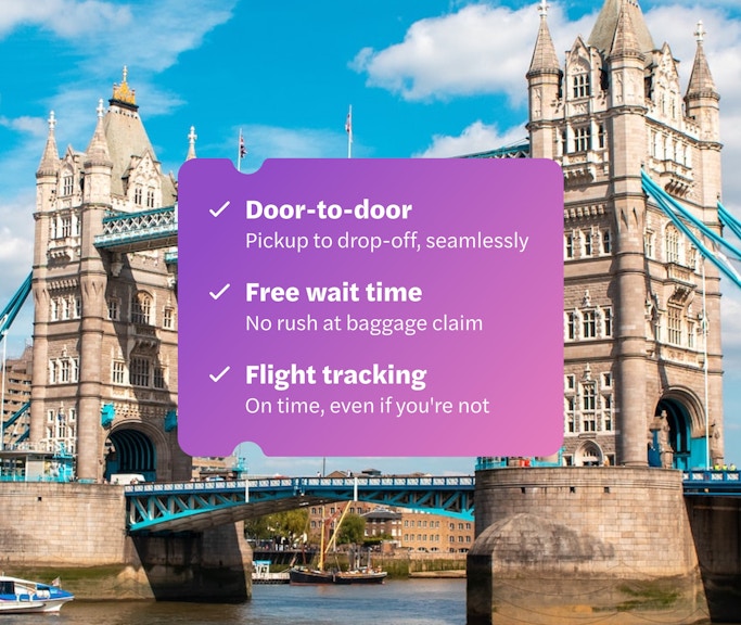 London Bridge with boats on the Thames, sunny day, London.