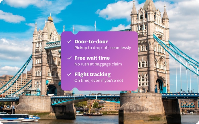 London Bridge with boats on the Thames, sunny day, London.
