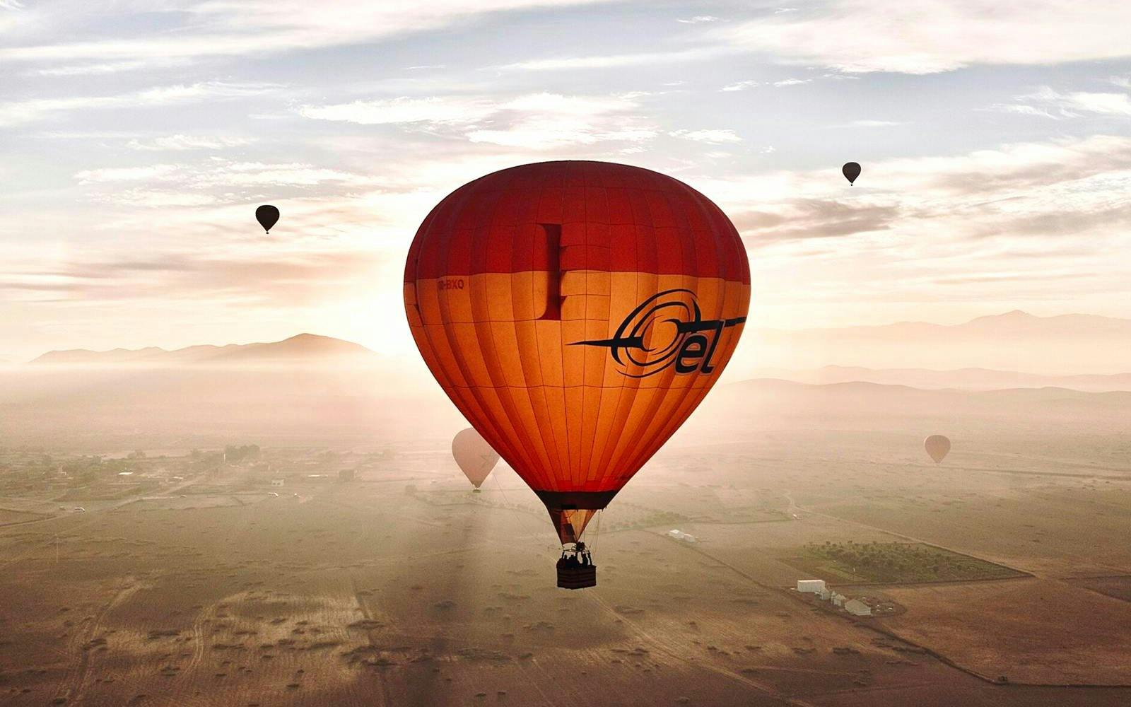 marrakech palmeraie sunrise hot air balloon flight-1