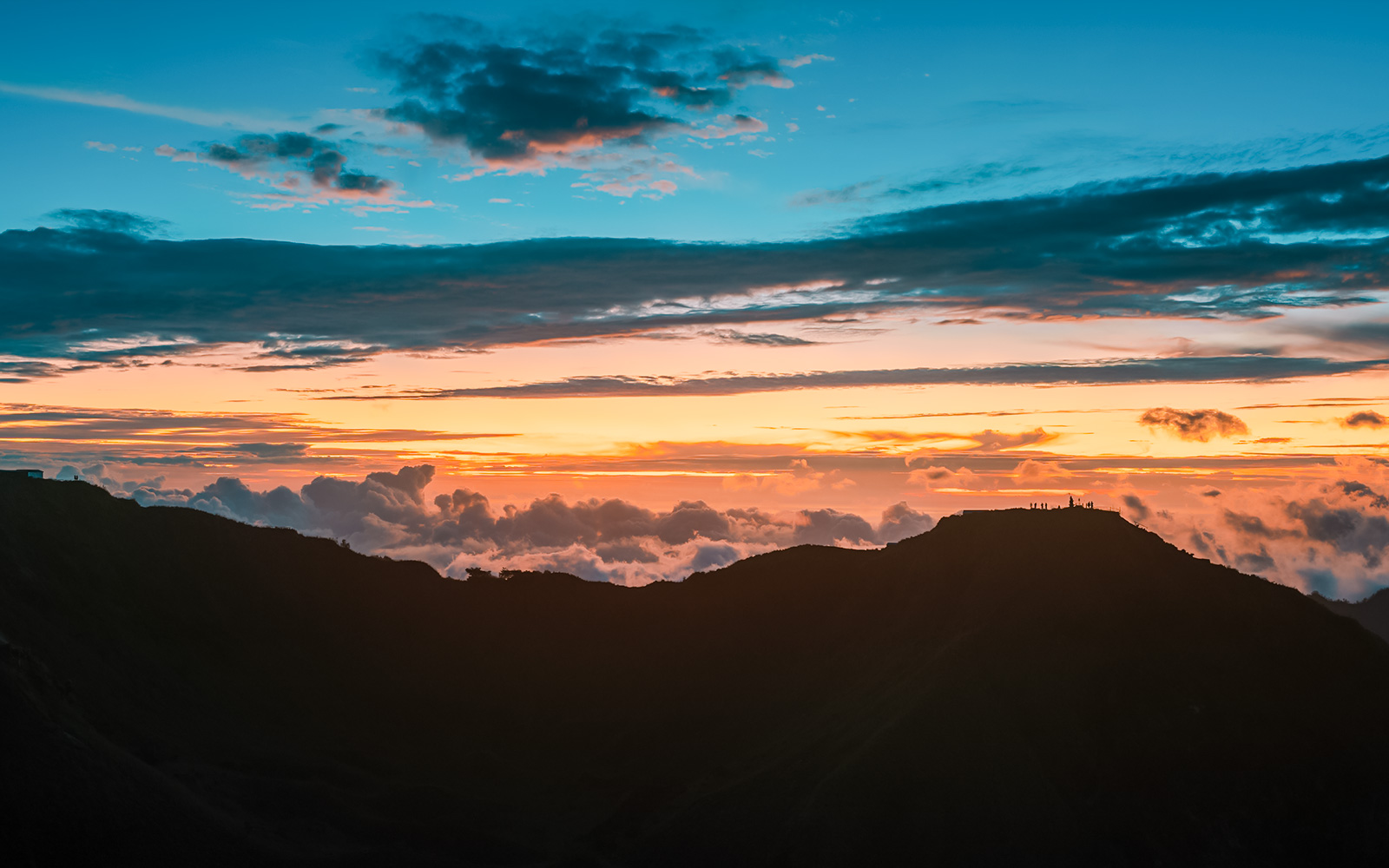 Mount Batur in March