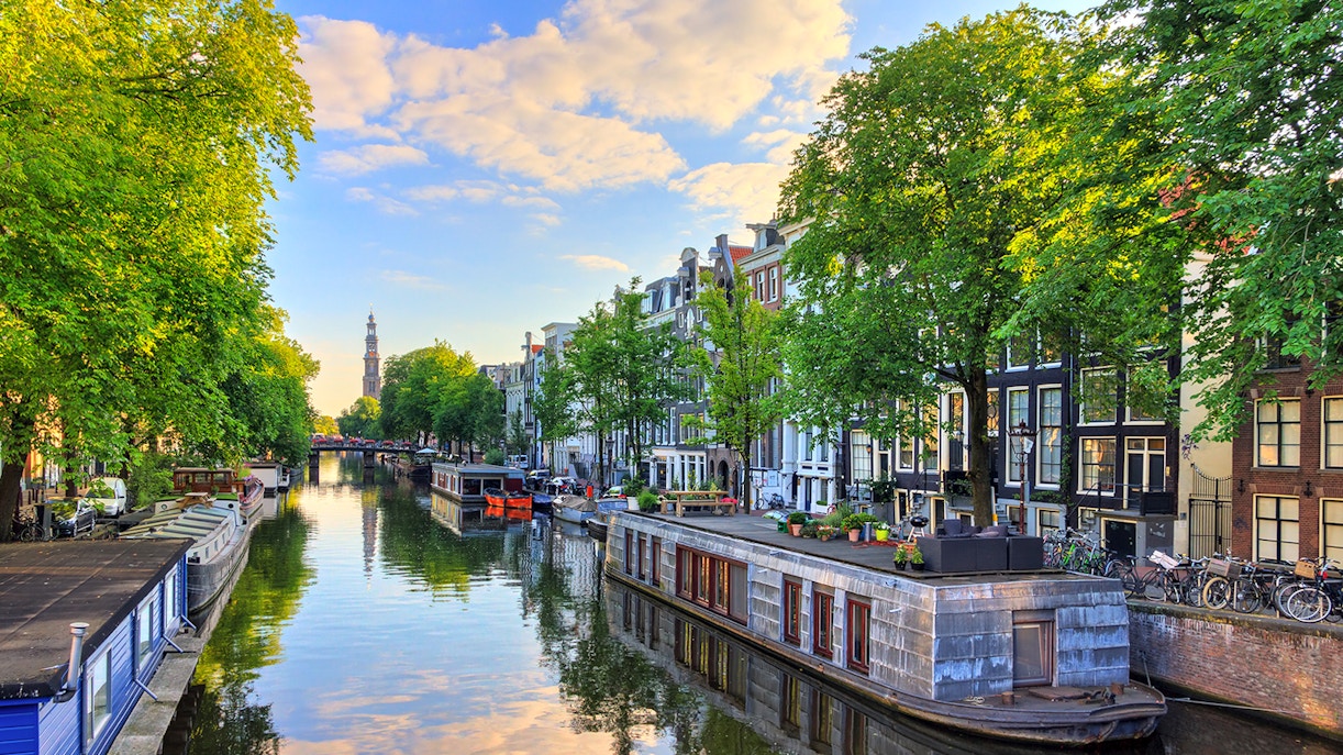 Un canale di Amsterdam