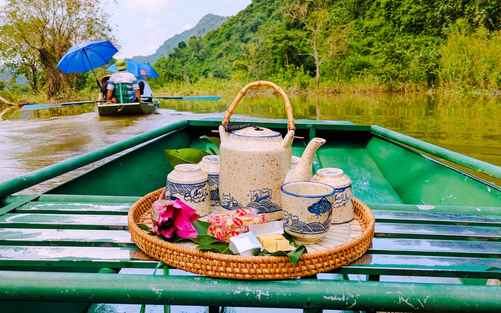 Tam Coc E-Bike and Boat Tour with Home-Cooked Meal (Product 56482)