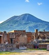 Arkeologiska parken i Pompeji