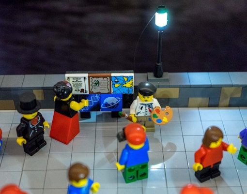 Art Gallery at LEGO Museum Prague