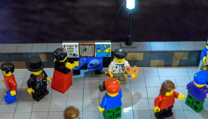 Lego Art gallery- LEGO Museum Prague