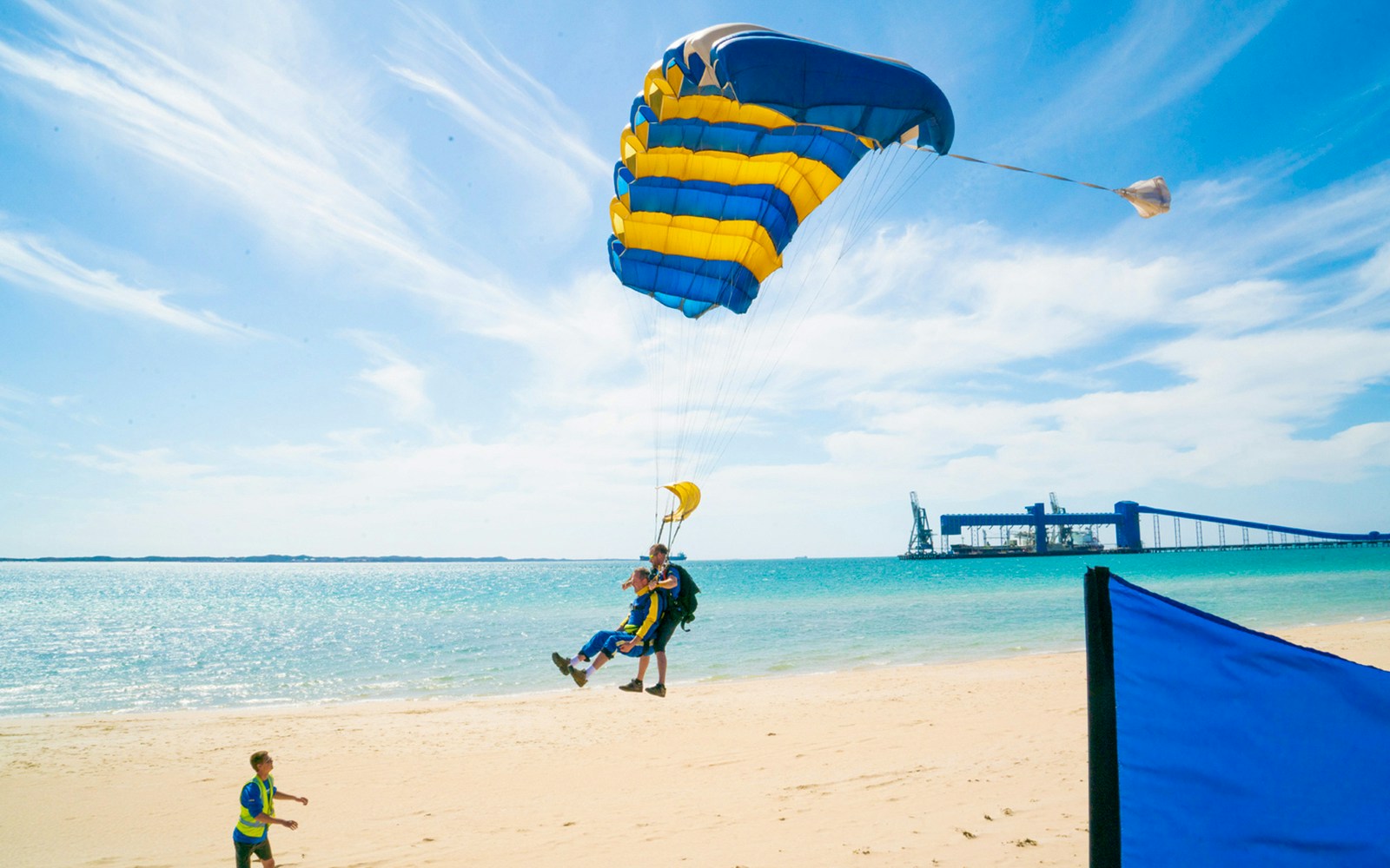 Parachute deployment & landing