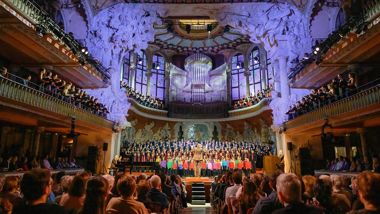 Orfeó Català’s at Palau de la Música Catalana