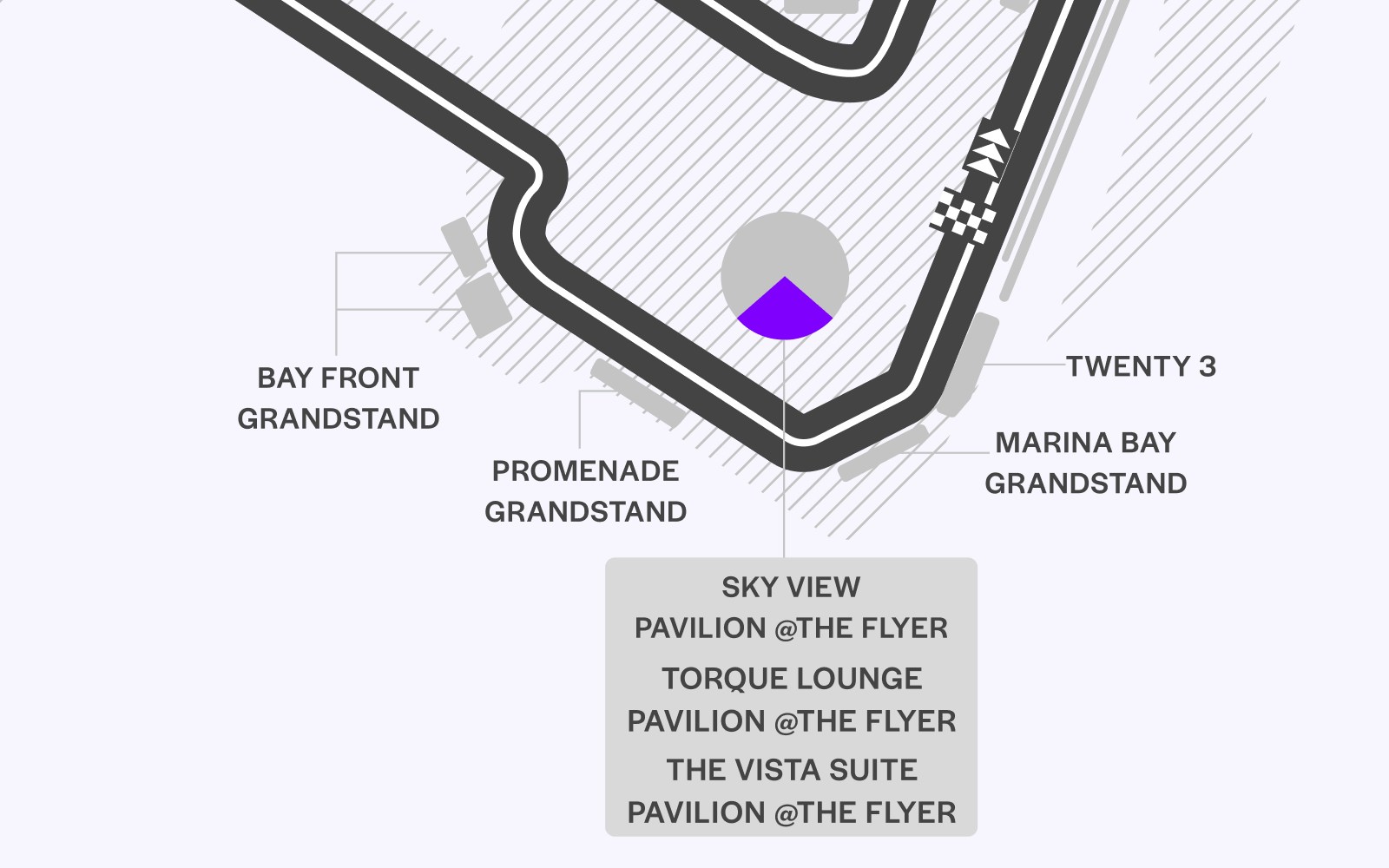 Singapore Grand prix grandstand tickets