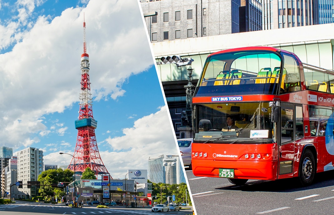 Tickets to Tokyo Tower + Sky Hop Bus