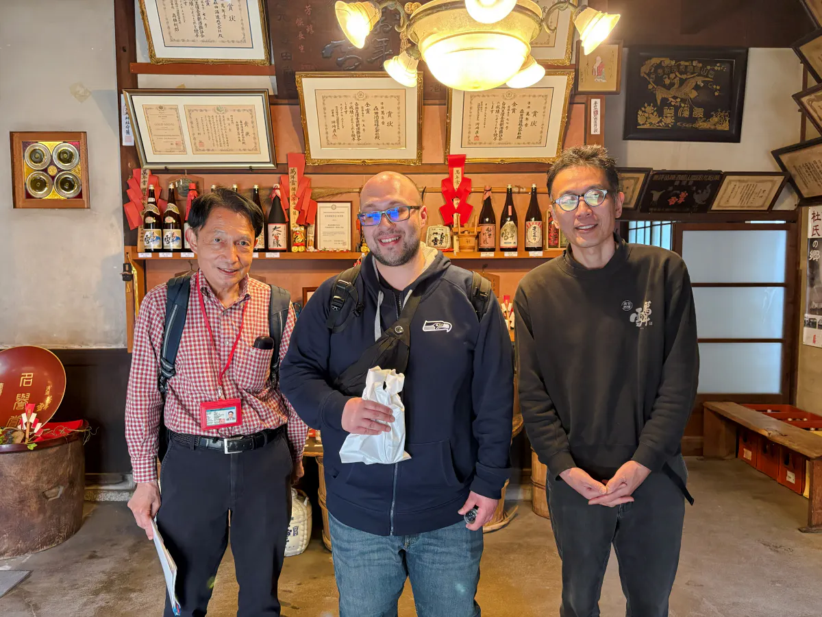 tour e degustação na destilaria de saquê okayama morita-1
