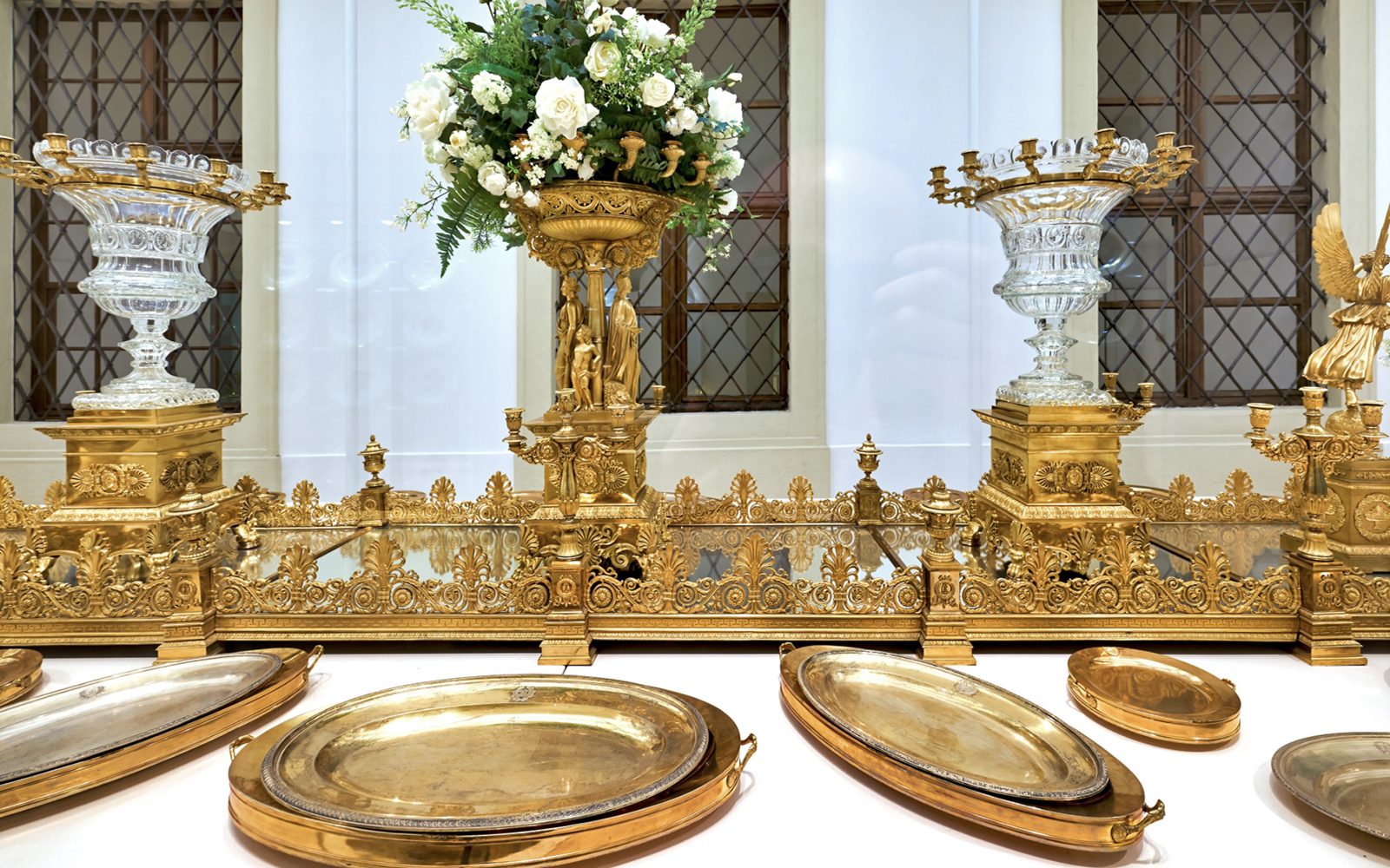 Milan Centrepiece from the Imperial Silver Collection at Hofburg Palace, Vienna.