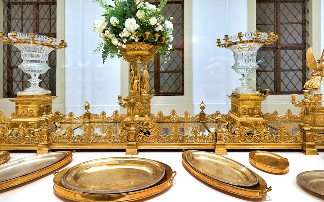 Milan Centrepiece from the Imperial Silver Collection at Hofburg Palace, Vienna.