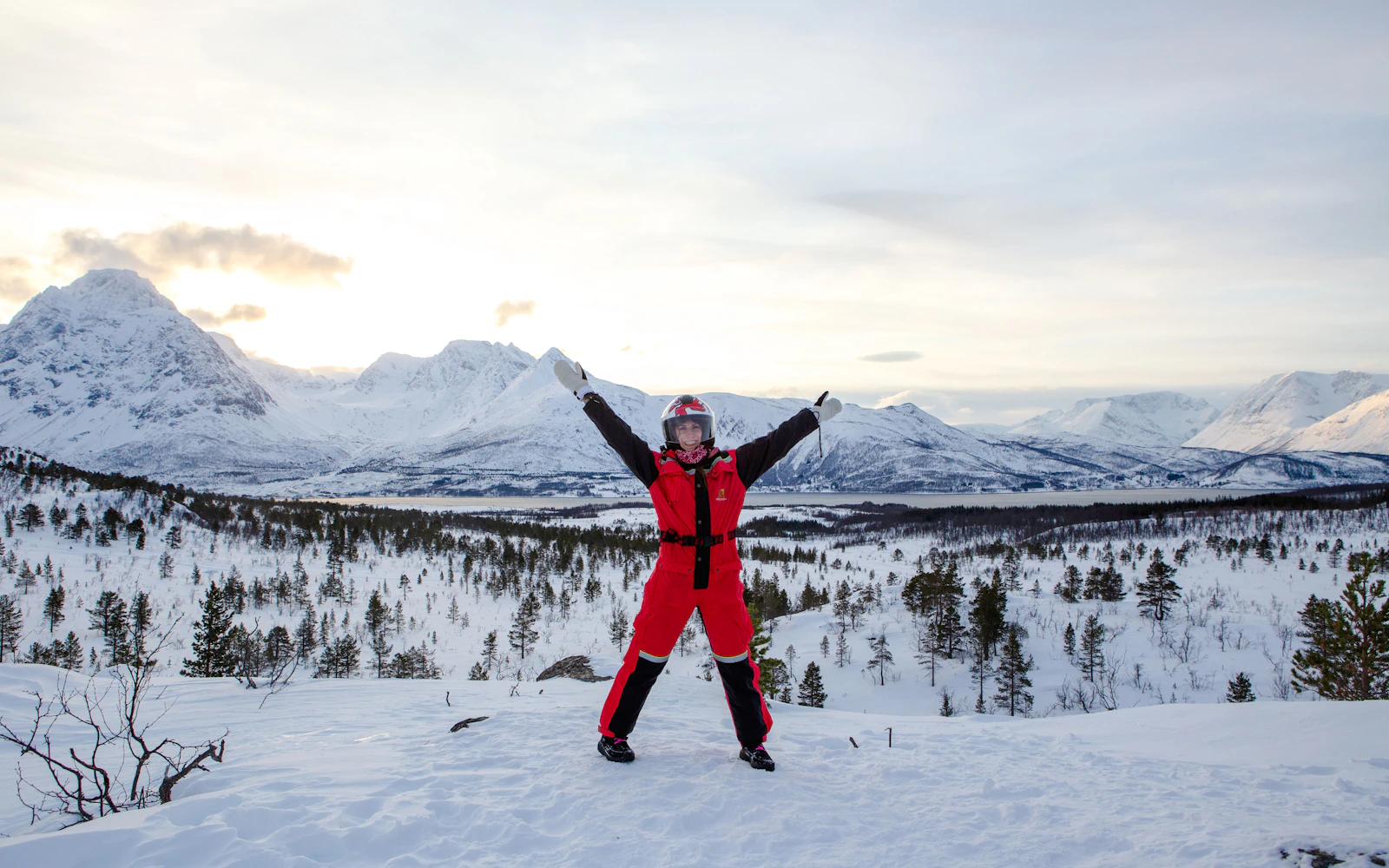 From Tromsø: Lyngen Alps Snowmobile Safari with Lunch and Hot Drinks (Product 53081)