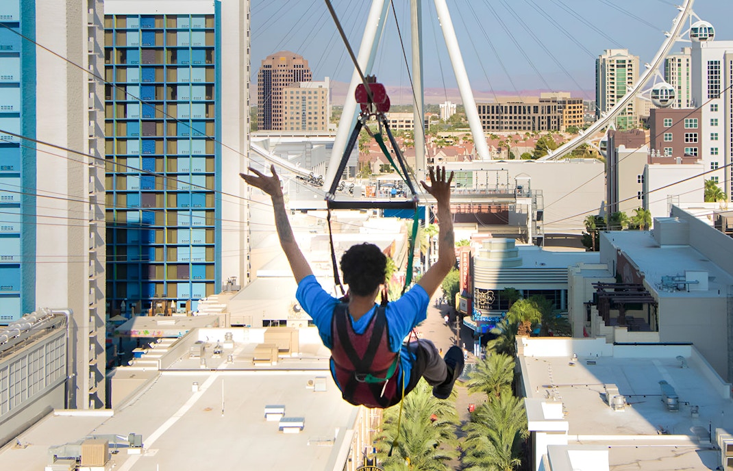 Guest on the Fly LINQ zipline