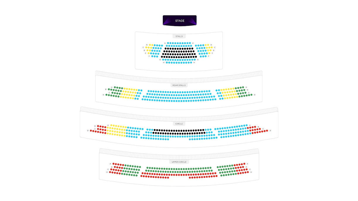 Rose Theatre Kingston Seating Plan London