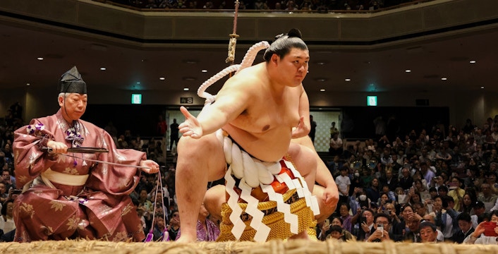 Sumo Wrestling in Kyoto