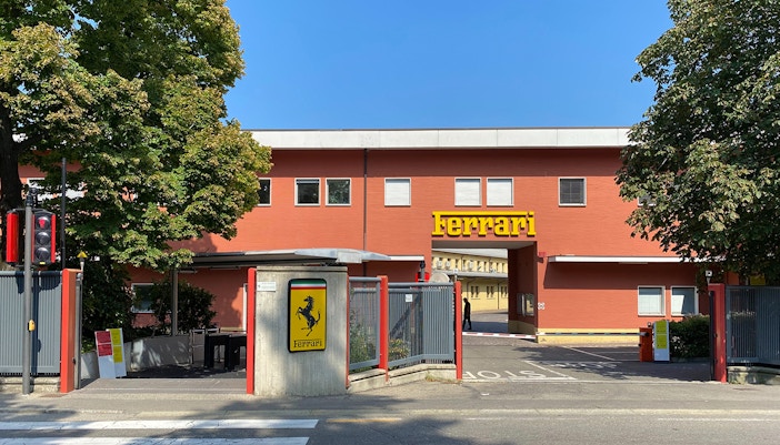 The Ferrari factory tour