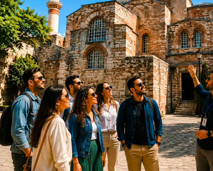 Istanbul Walking Tour of Balat, Chora Museum & Tekfur Palace