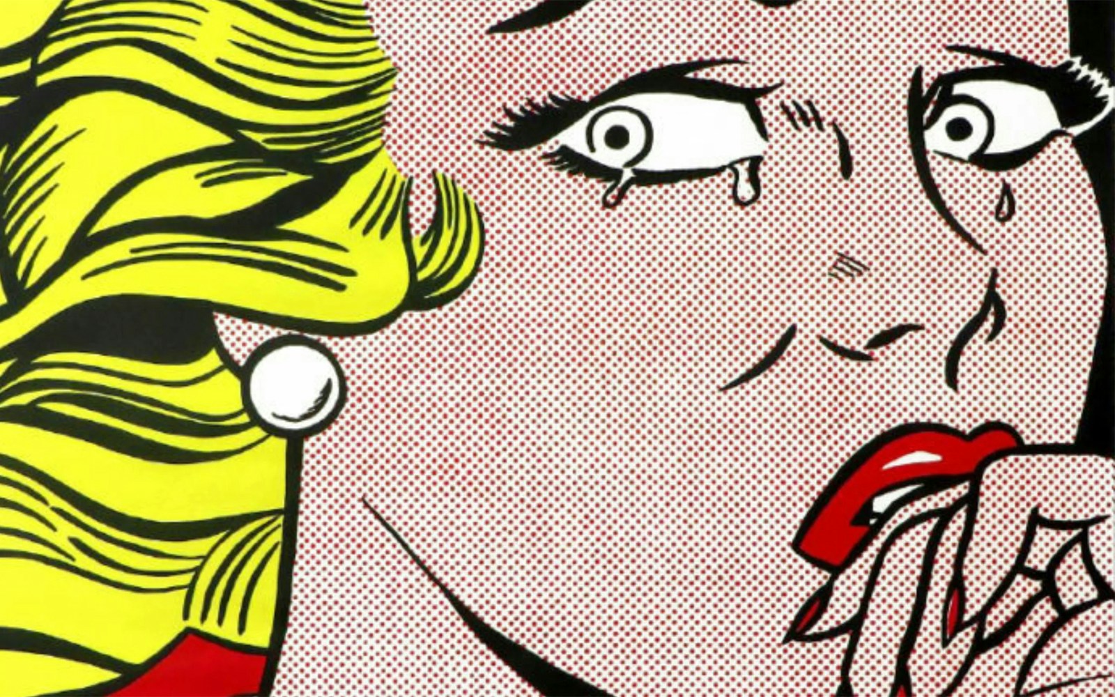 Artwork-Lichtenstein-Crying-Girl