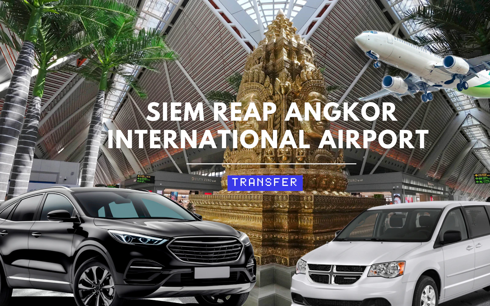 Siem Reap SAI Airport Private One-Way Transfer: Hotel Pickup or Drop-off (Product 55225)