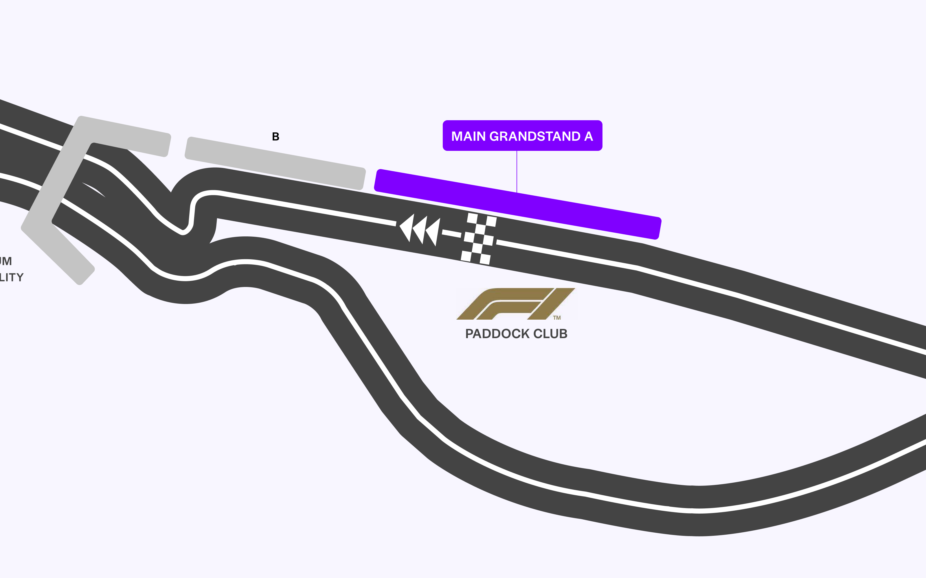 Formula 1 Saudi Arabian Grand Prix Seating Plan