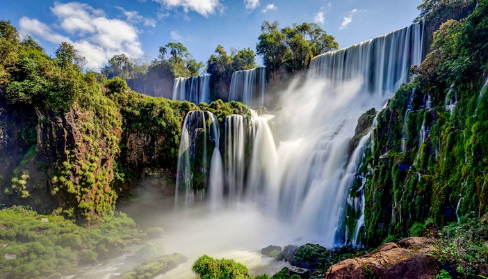 Devil's Throat, Iguazu Waterfalls Jungle Argentina Brazil