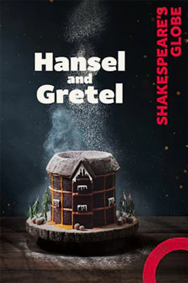 Hansel and Gretel opera poster with forest background, featuring event details.