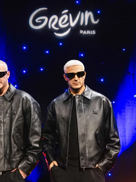 Wax statue of DJ Snake at Grévin Paris Wax Museum.