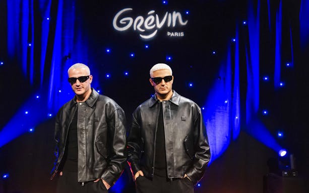 Wax statue of DJ Snake at Grévin Paris Wax Museum.