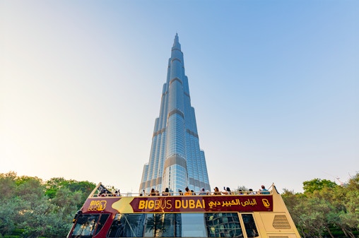 Big Bus: passeio de ônibus hop-on hop-off em Dubai com cruzeiro pelo Dhow Creek