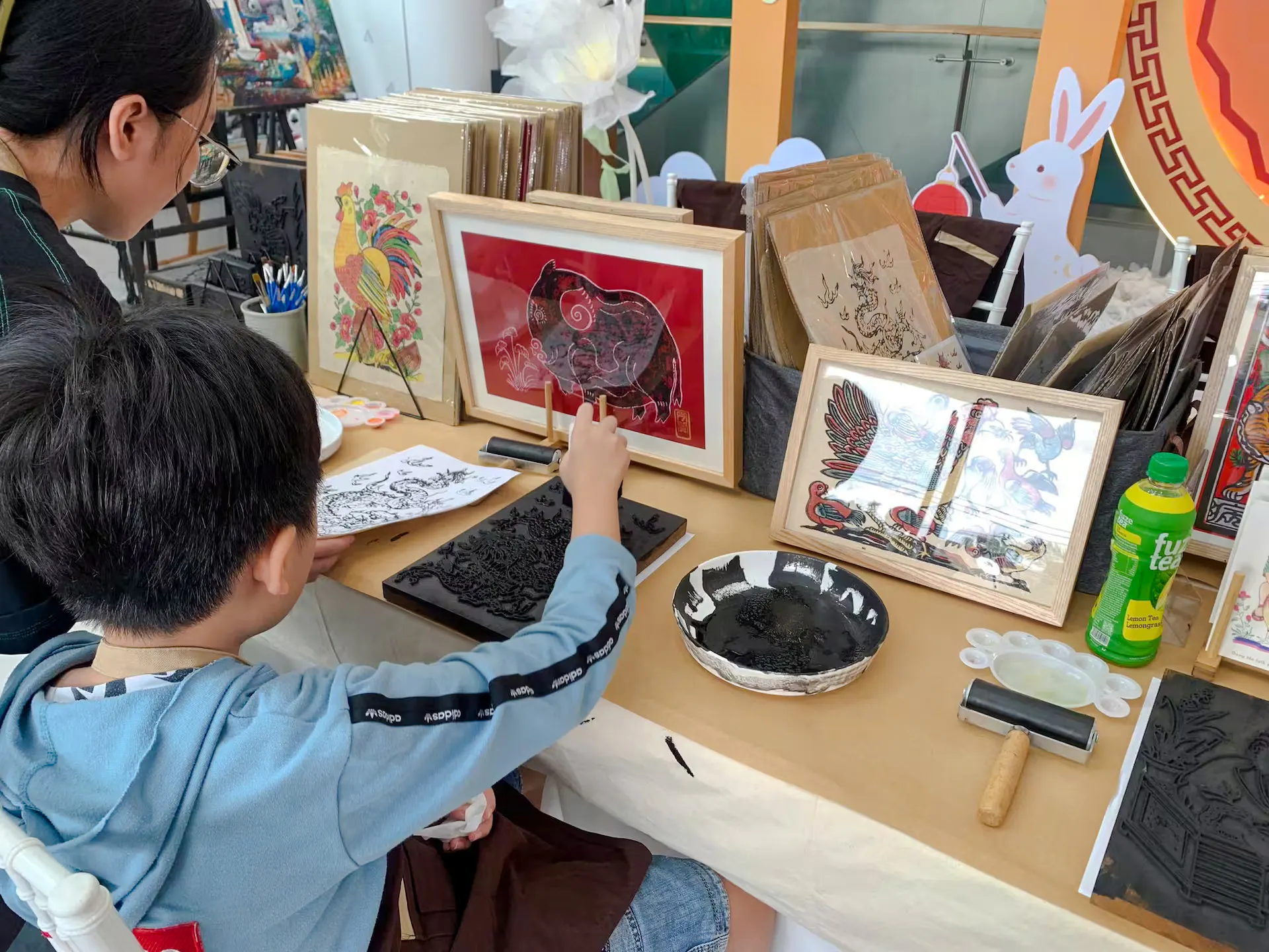 ho chi minh şehri geleneksel vietnam tahta baskı atölyesi-4