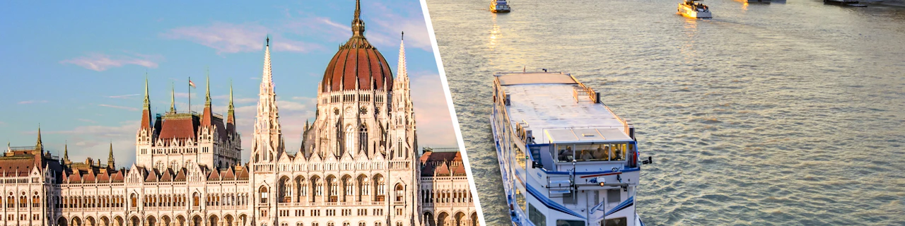 Kombitickets: Tour durch das Ungarische Parlament + Sightseeing-Schifffahrt auf der Donau