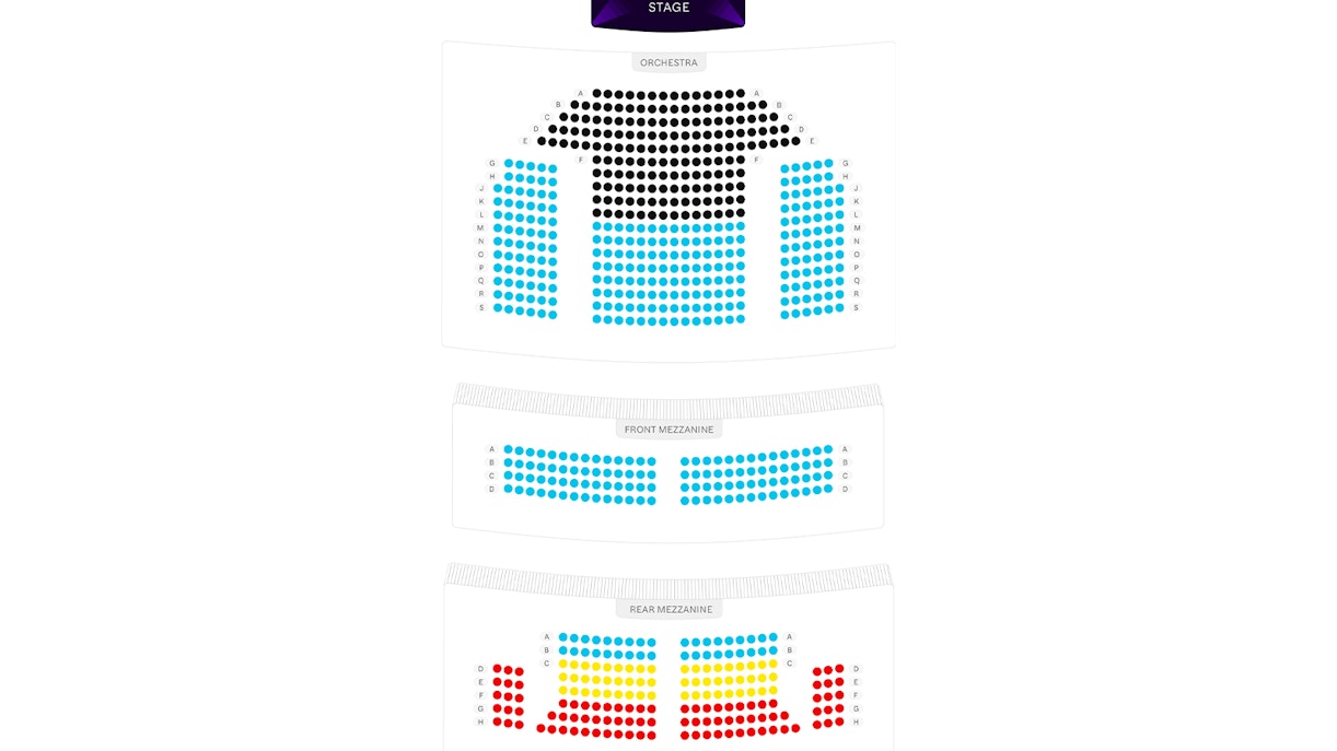 John Golden Theatre Seating Chart | New York John Golden Theatre Seating Chart | New York