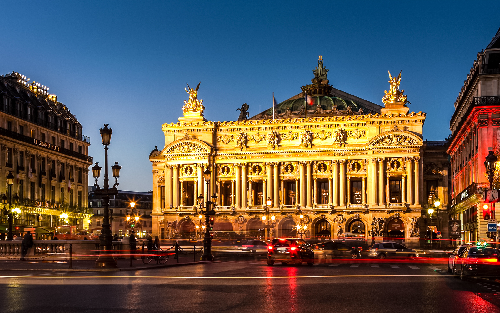 Opéra Garnier nuit