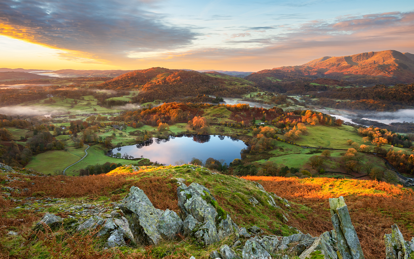 Lake District Mountain Range