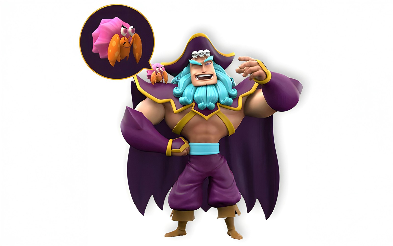 Capitão Samut e Sarang, os mascotes do Andamanda Phuket