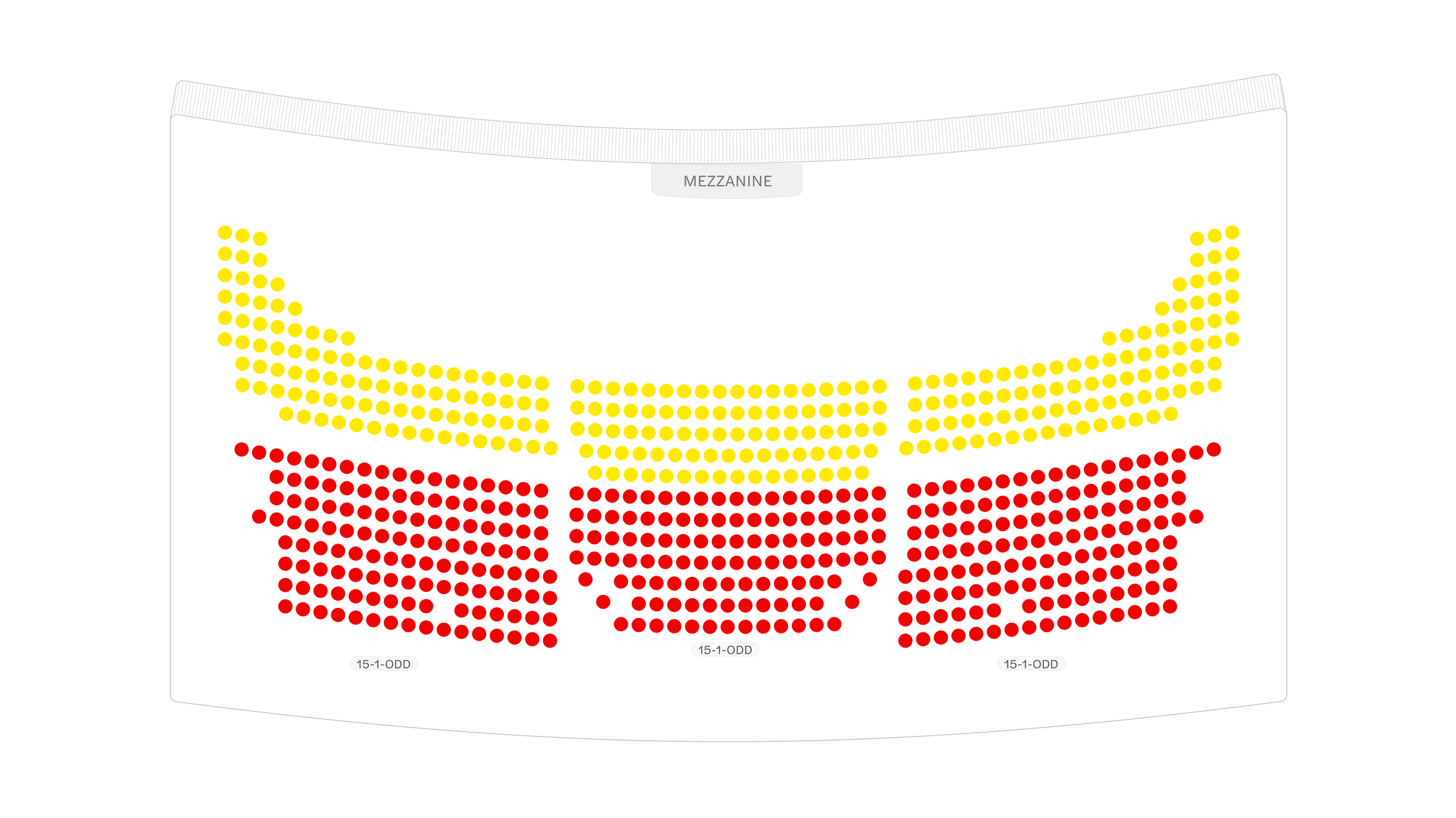 Gershwin Theatre Mezzanine