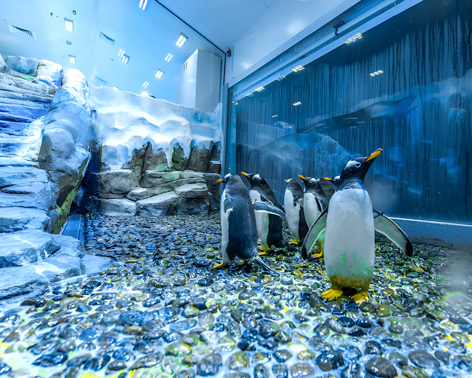 Dubai Aquarium & Underwater Zoo with Penguin Cove Tickets