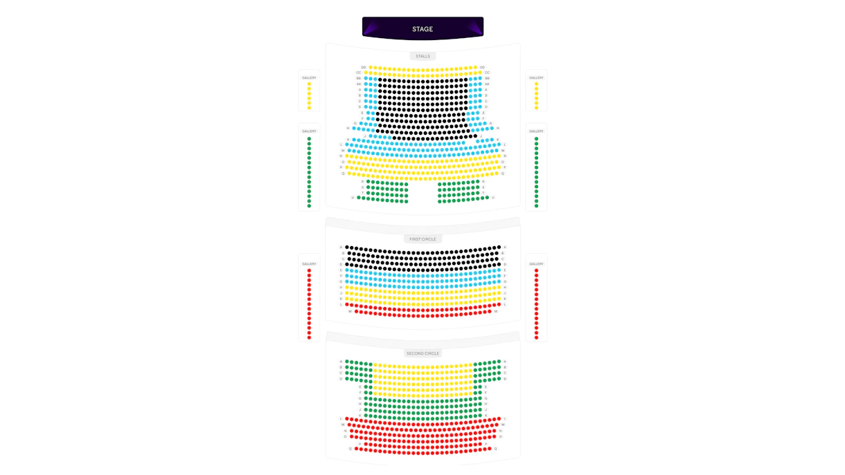 Sadler's Wells seating plan