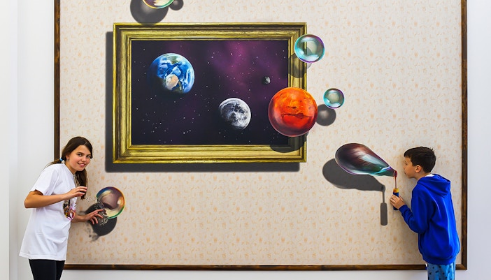 3D Paintings at Illusion Art Museum Prague