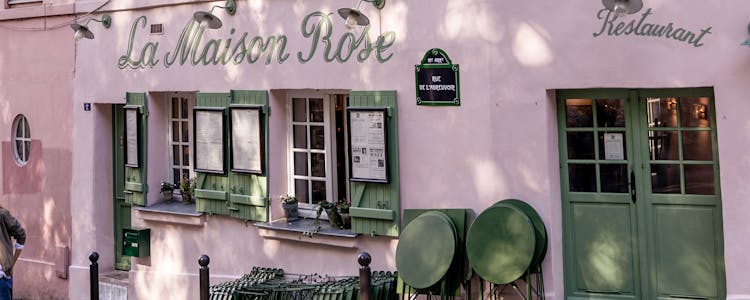 Montmartre Tour - La Maison Rose