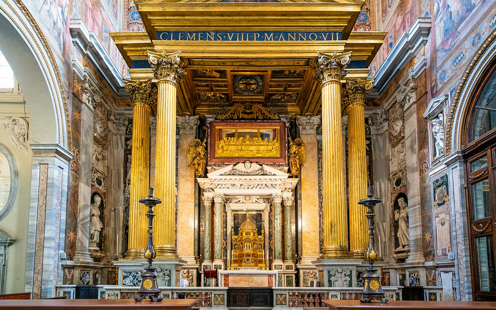 The Altar of the Sacrament of the Archbasilica of St. John Lateran