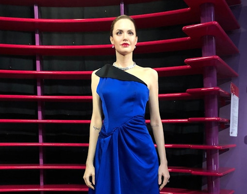 Angelina Jolie at Madame Tussauds
