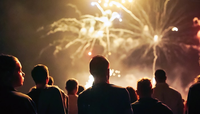 New year in Barcelona