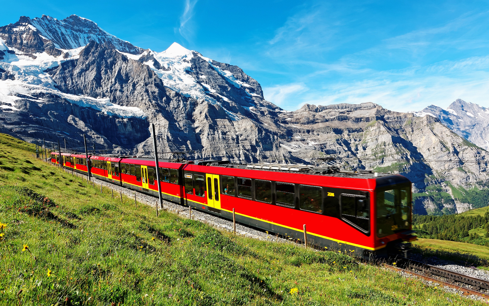Mount Pilatus Cogwheel Train - Switzerland