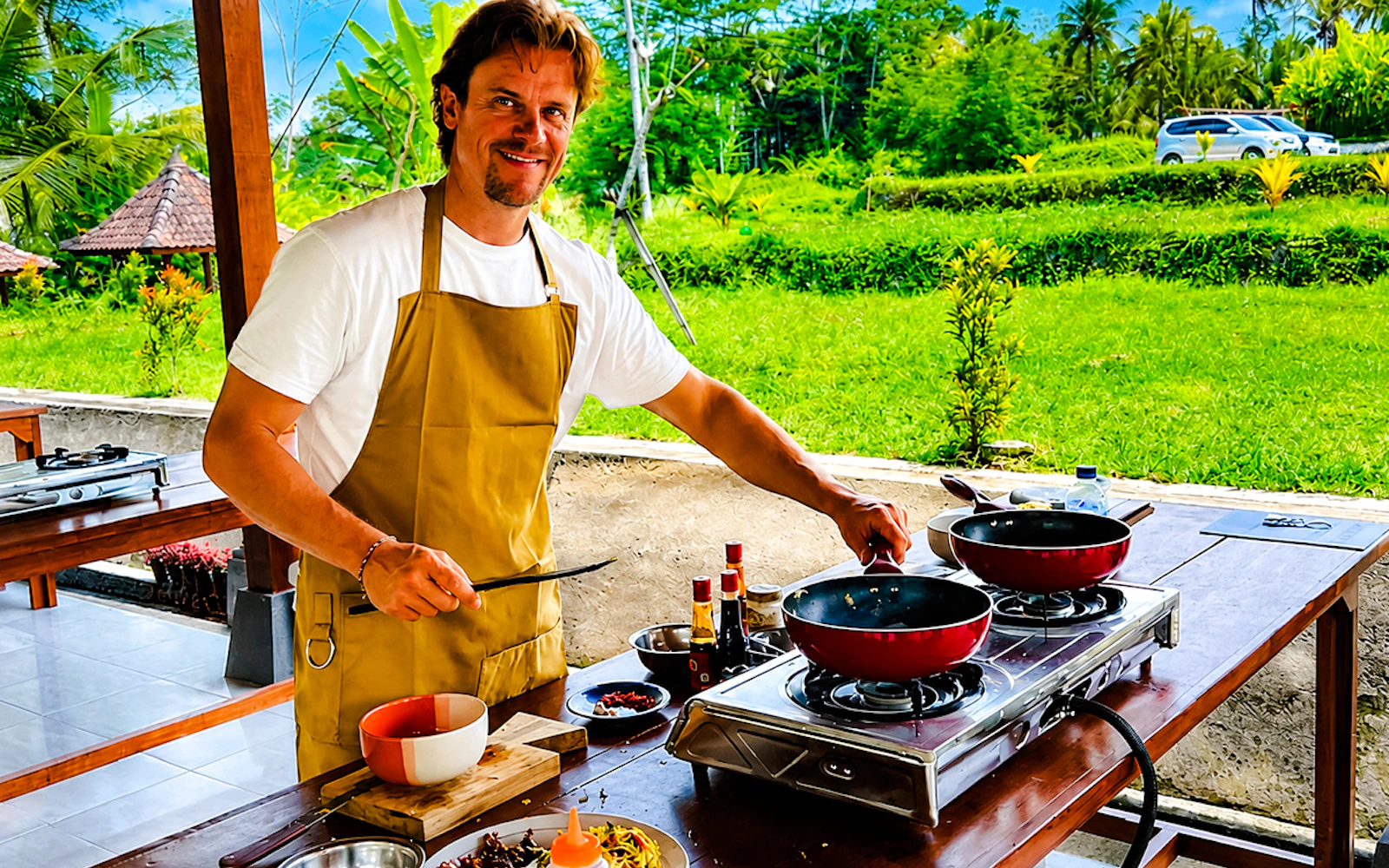 Ubud Balinese Cooking Class with Rice Field View Image 1