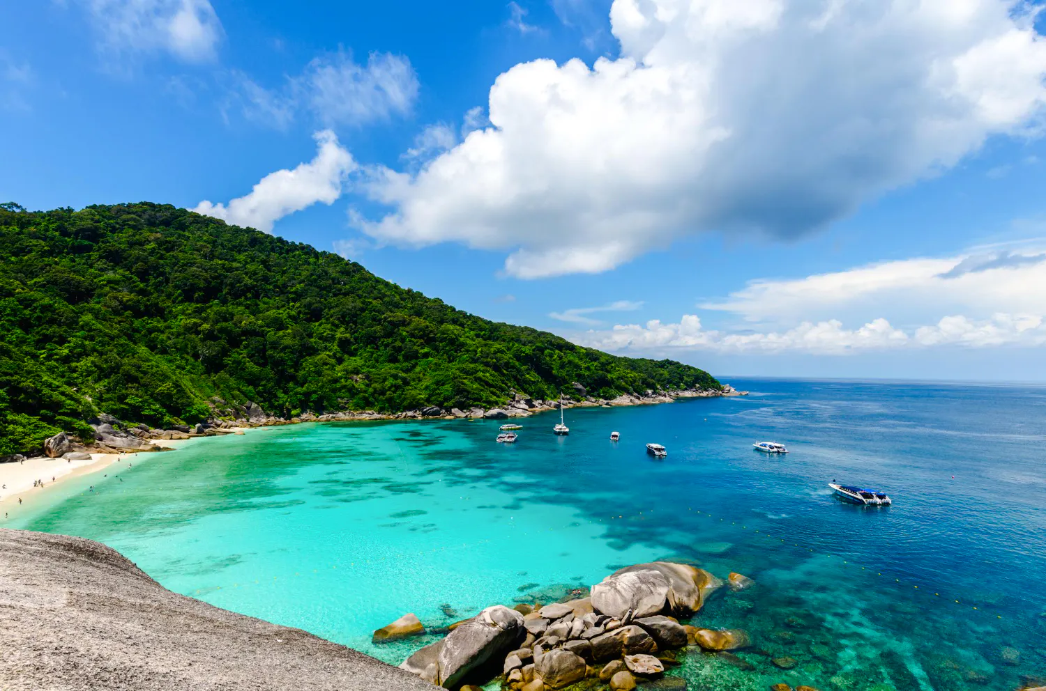 dagtocht naar de similan-eilanden met de speedboot-1
