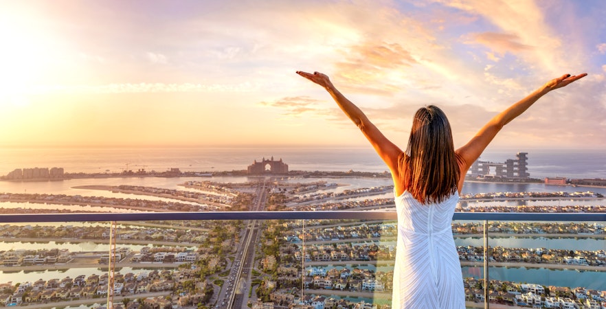 Dubai Helikopter Tour & The View At The Palm Combo