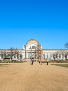 Smithsonian National Museum of Natural History entrance, Washington DC, USA.